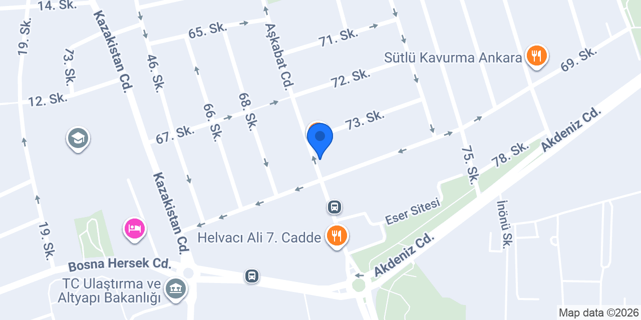 Bulka Çikolata Kahve konumu
