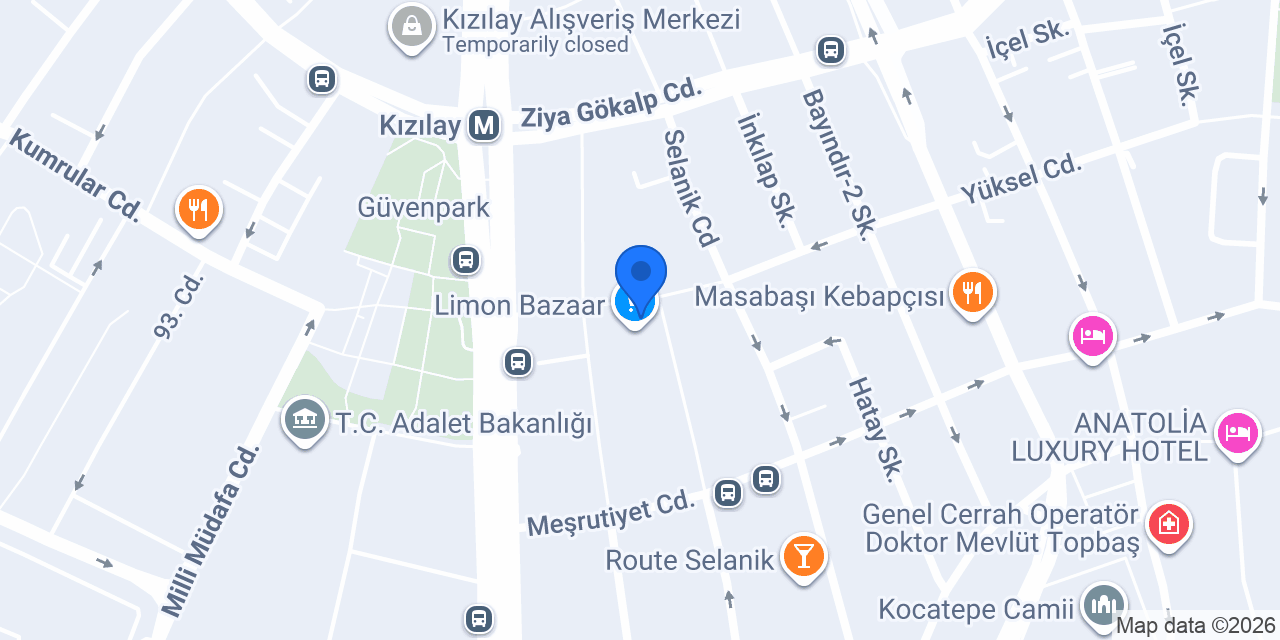 Ardıç Kitap Kafe konumu