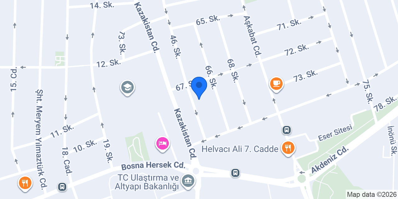 Korukluoğlu Hukuk&Danışmanlık konumu