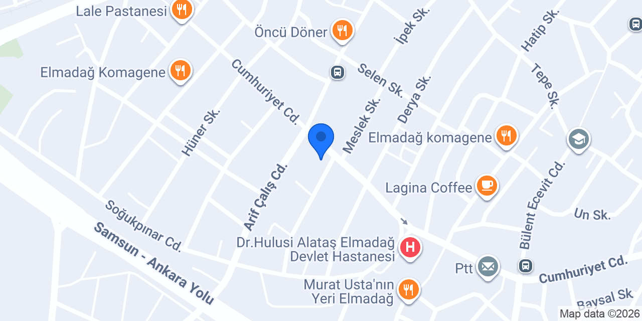 Elmadağ Sınav Kurs konumu