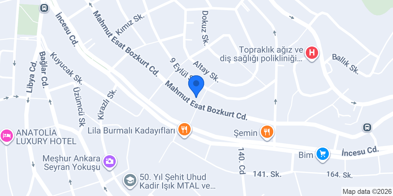 YYM Yapı Dekorasyon konumu