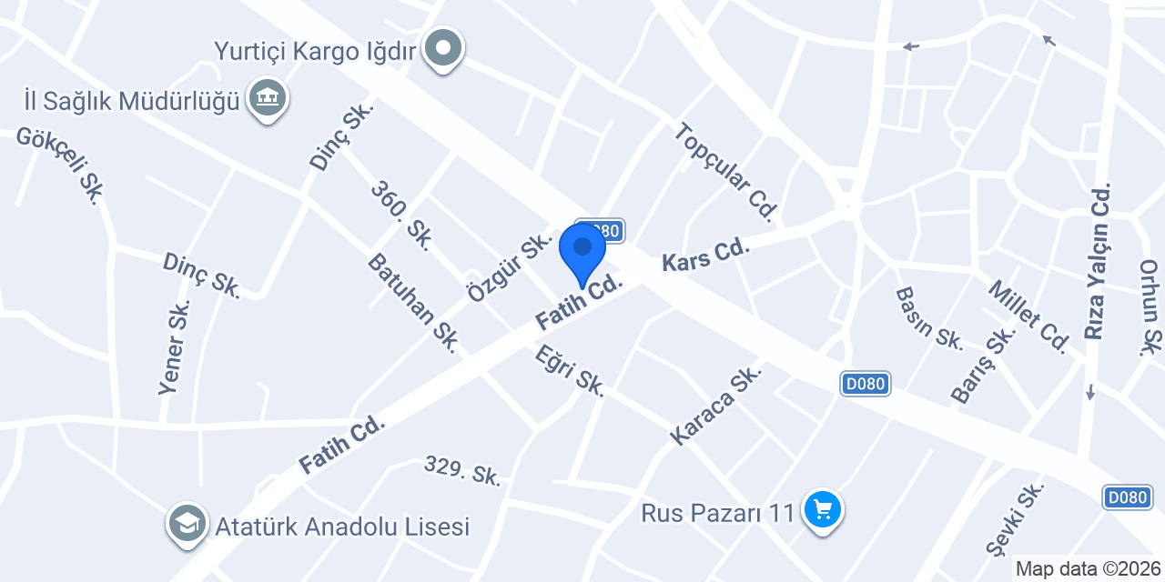 Sevgi Spot Mobilya konumu