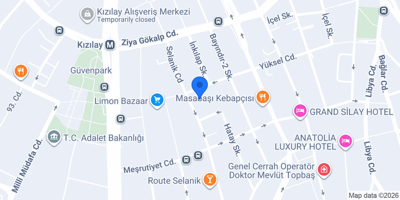 Eş Dost Turizm Acentesi konumu