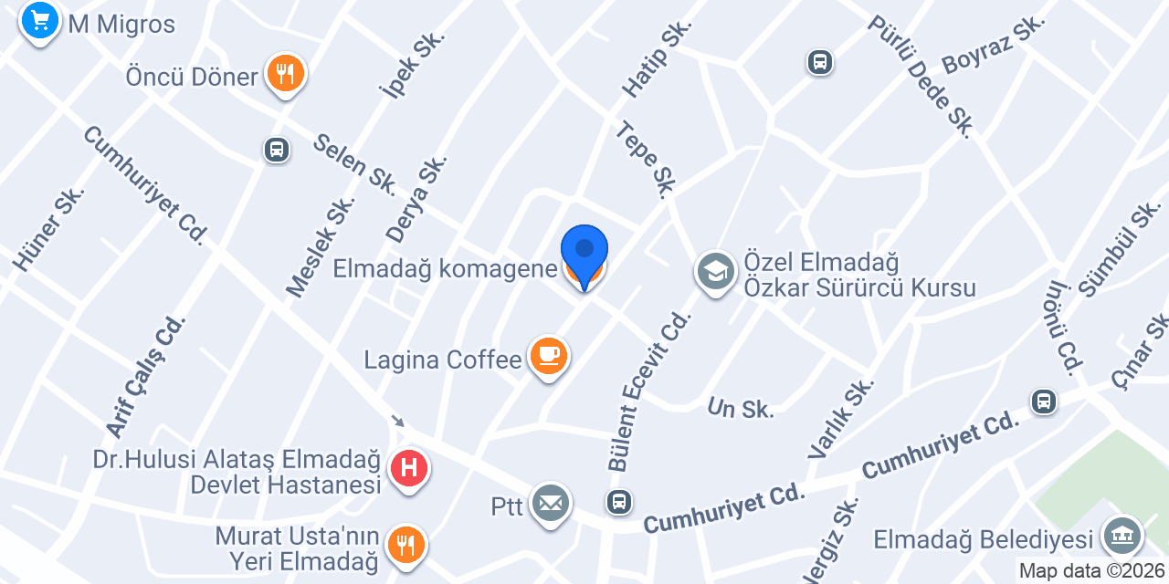 Elmadağ komagene konumu