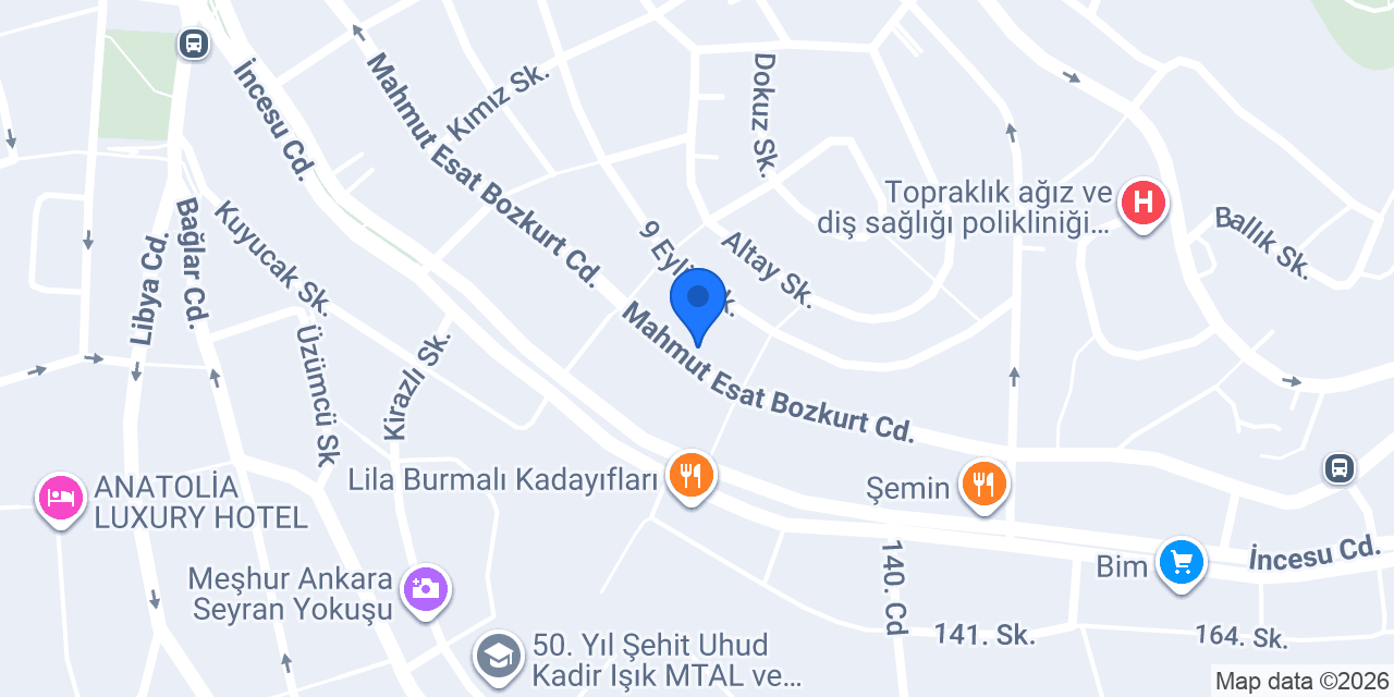 Aygar Oto Kiralama konumu