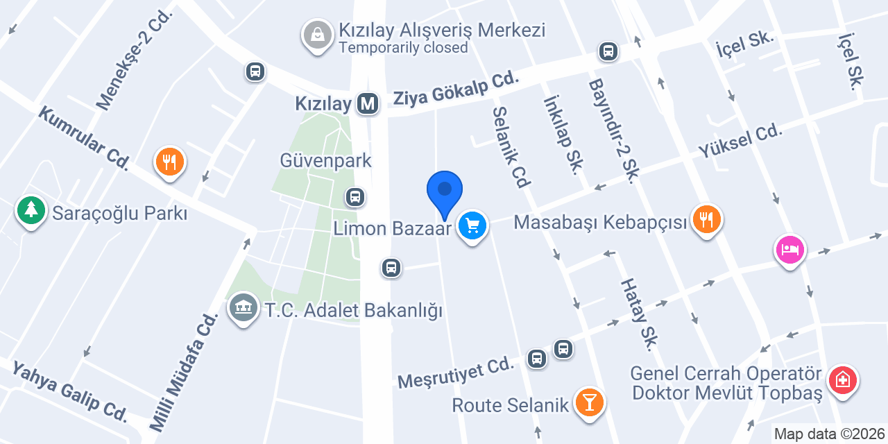 Anıt Tercüme konumu