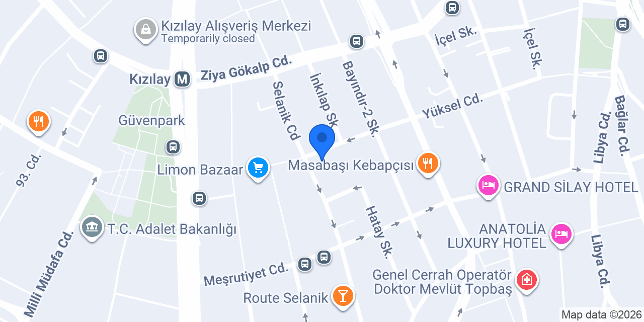 Ezgi Beauty Center konumu