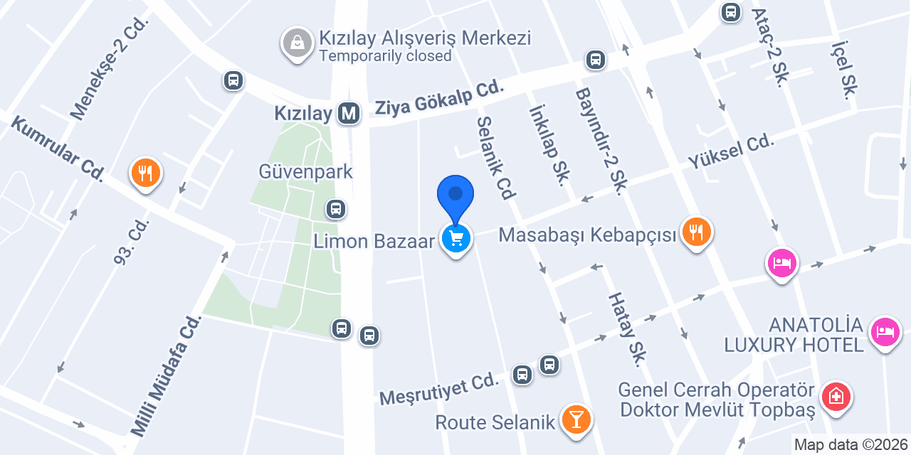 Öznur Güzellik Salonu konumu