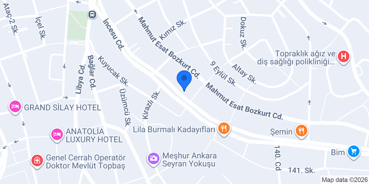 Yıldız ticaret konumu
