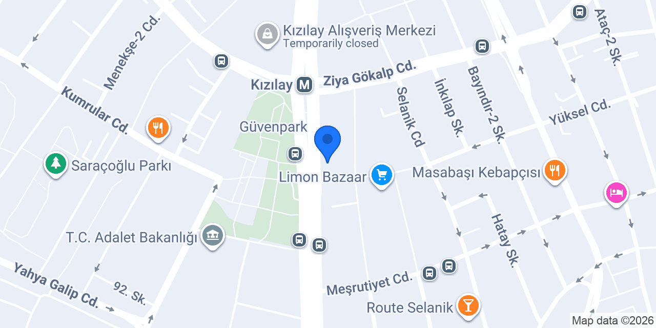 Ankara 1. Tercüman konumu