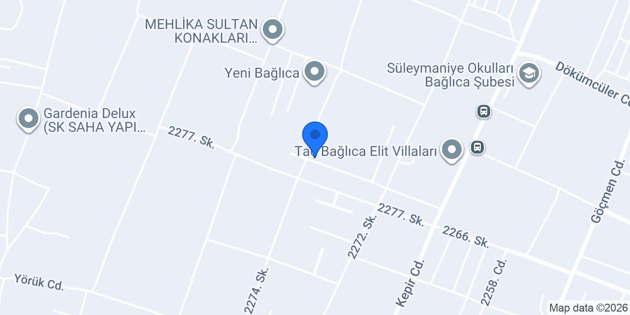 KARA VİLLALARI konumu