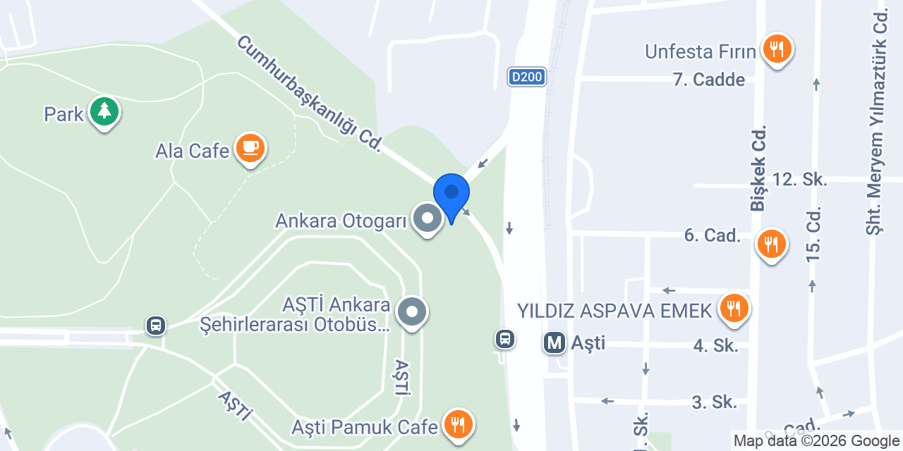 Başkent Turizm konumu
