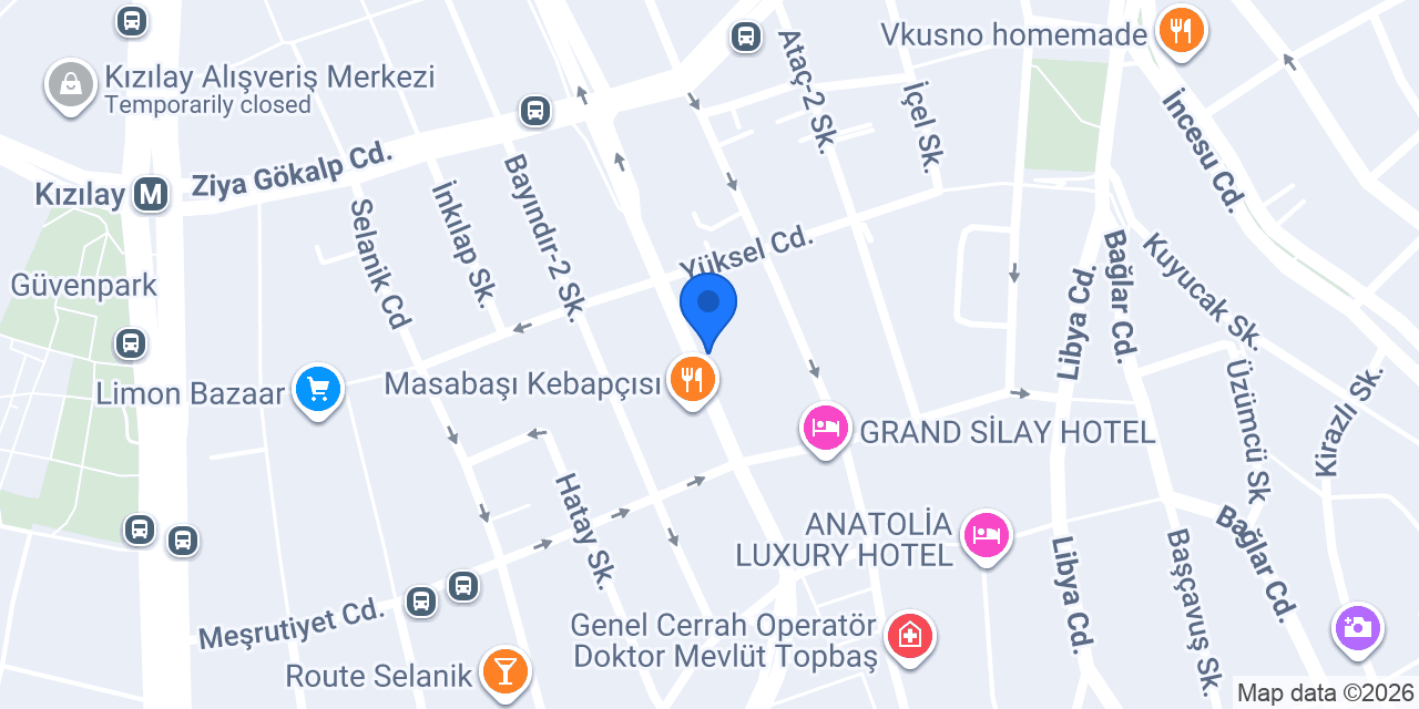 Mithatpaşa Optik konumu