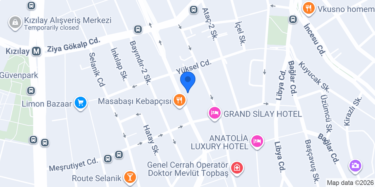 Venüs işitme merkezi konumu