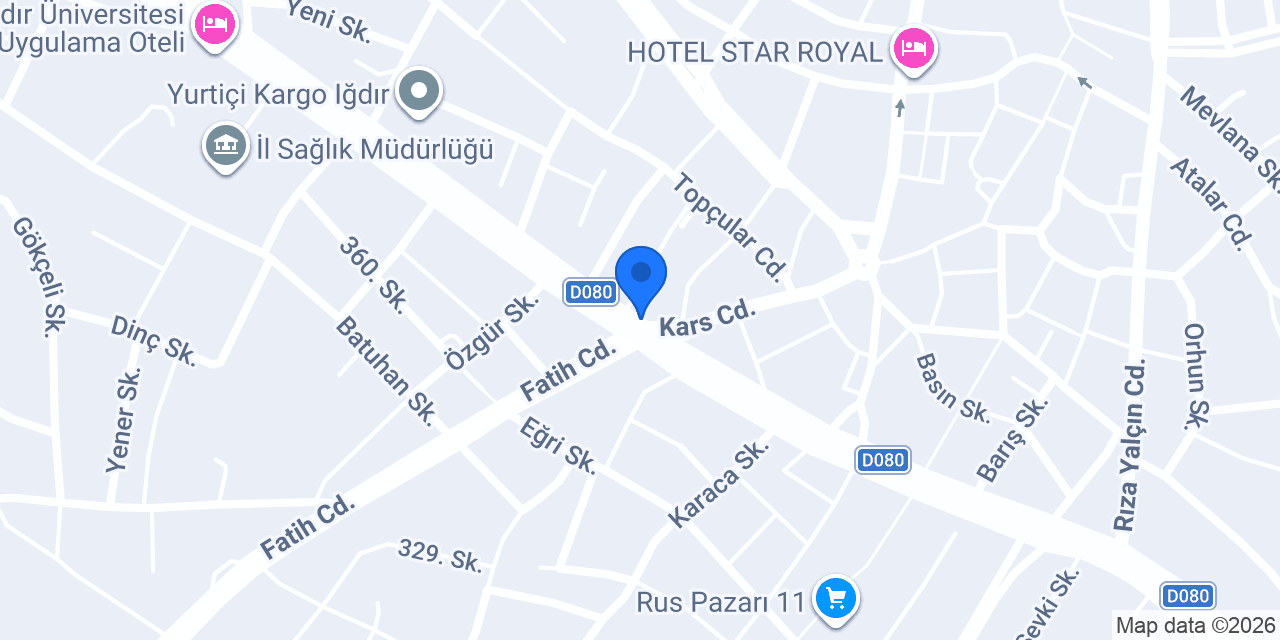 Iğdırlı Turizm konumu