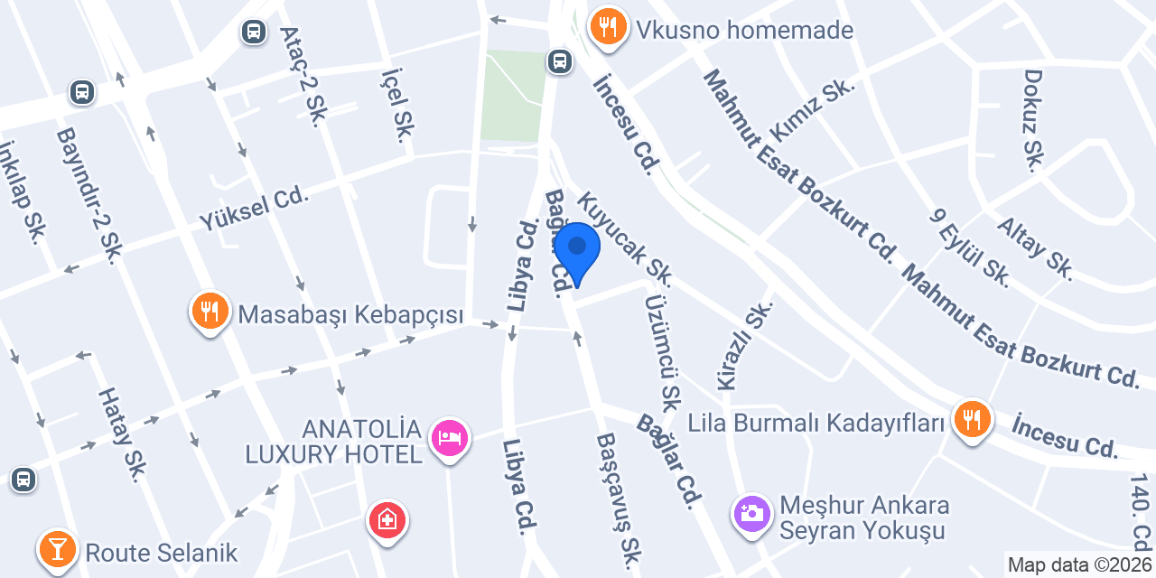 Kandemir Tesisat Dekorasyon konumu