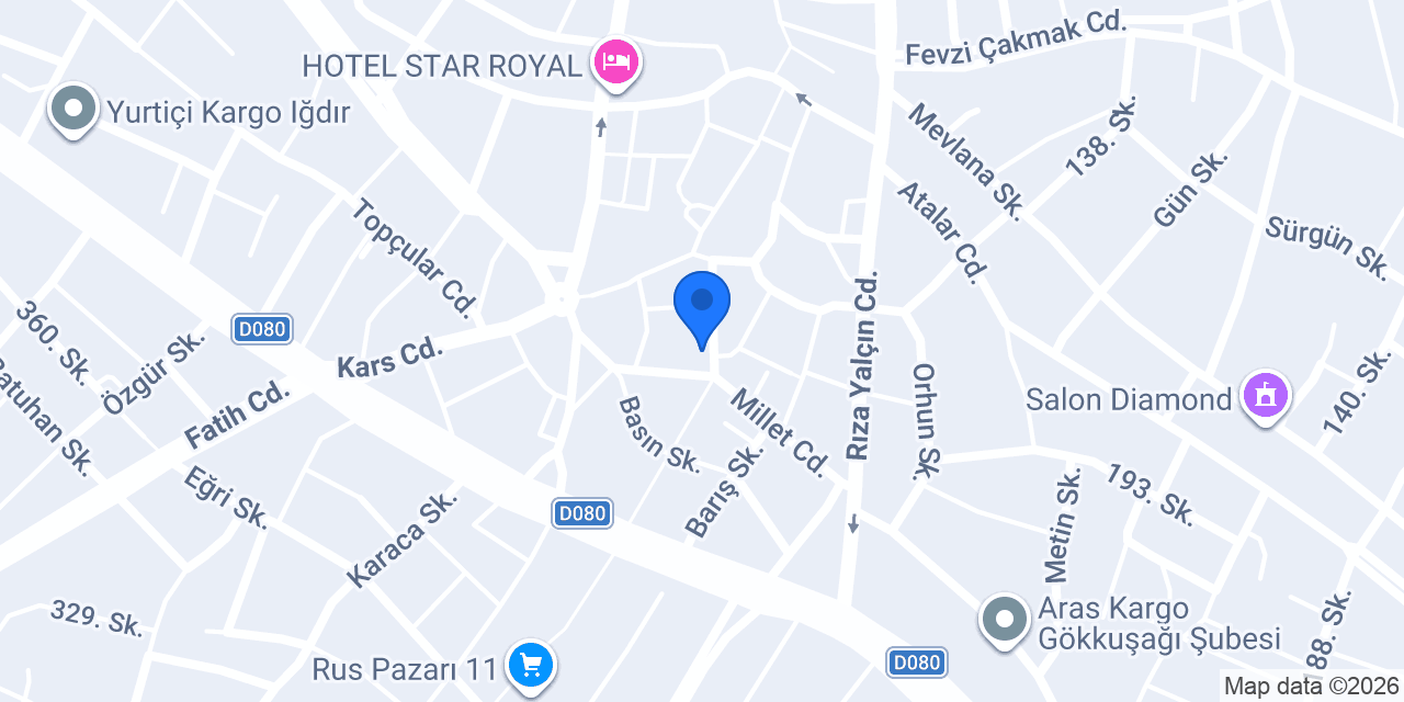 Öz Adana Kebap Salonu konumu