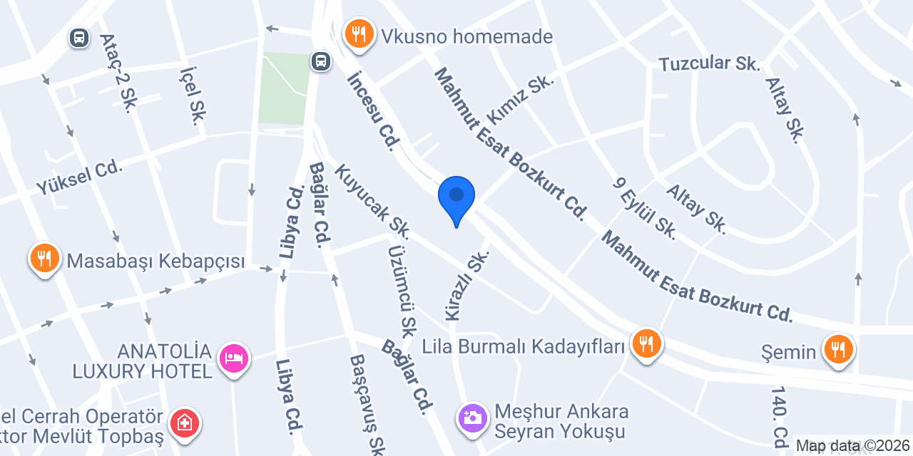 Ataseven tesbih konumu