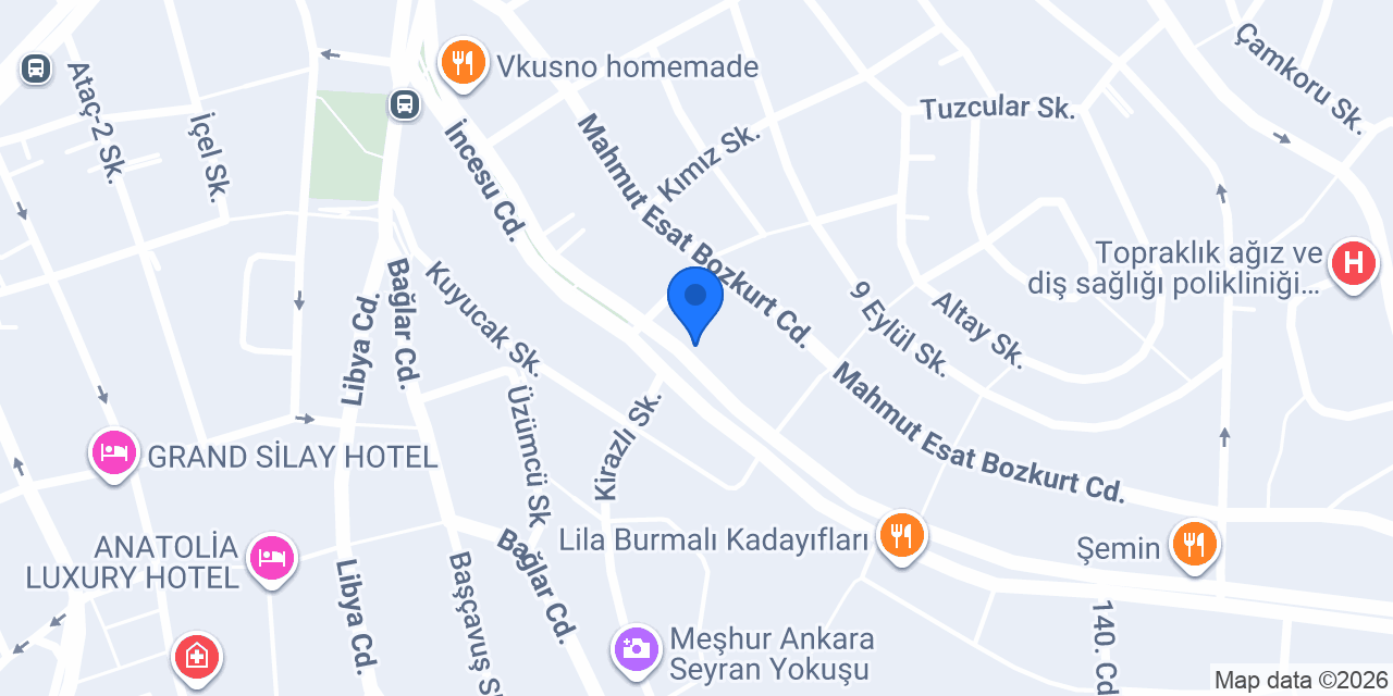 Ceren Erkek Kuaförü konumu
