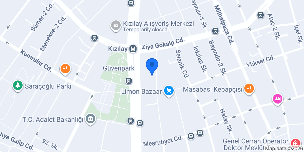 Ankara Kadın Dövmeci konumu