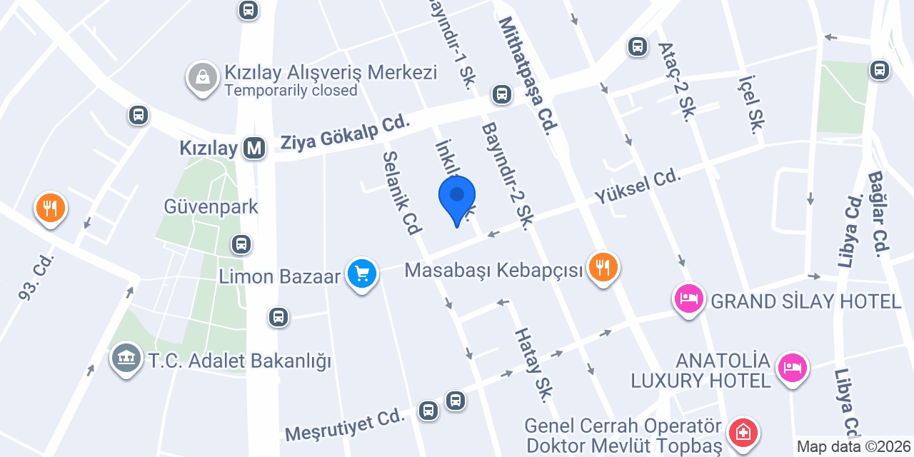 KAPTAN SHUTTLE konumu