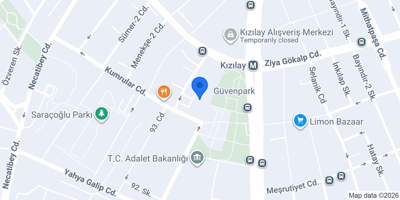 Yargıtay Lokali konumu