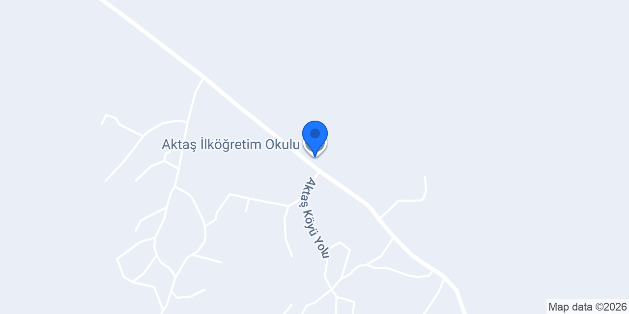 Aktaş İlköğretim Okulu konumu
