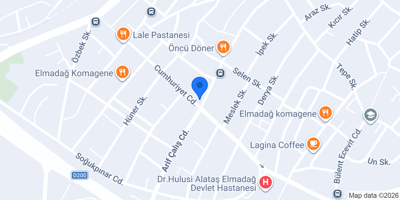 Damar Eczanesi konumu