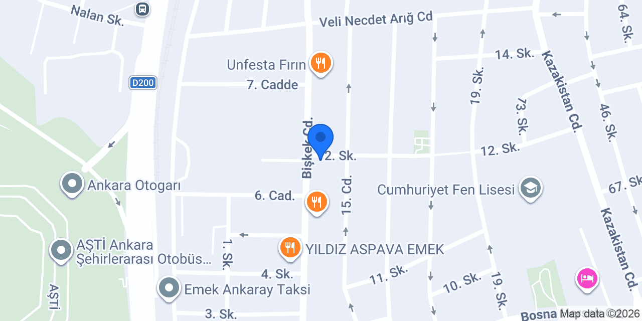 Zencefir Tekel Kuruyemiş konumu