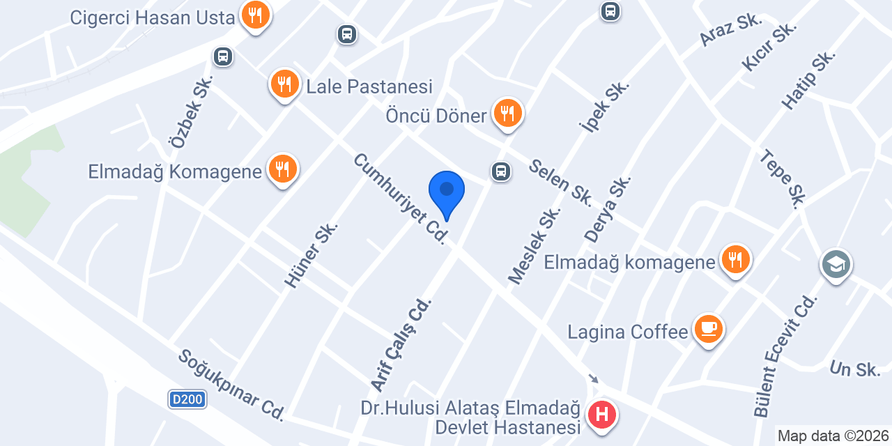 Stüdyo Selen konumu