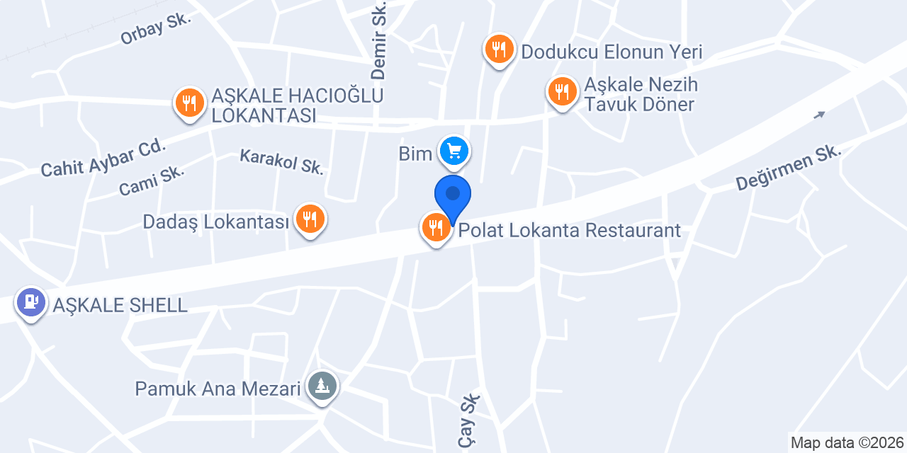 AŞKALE ESADAŞ TURİZM konumu