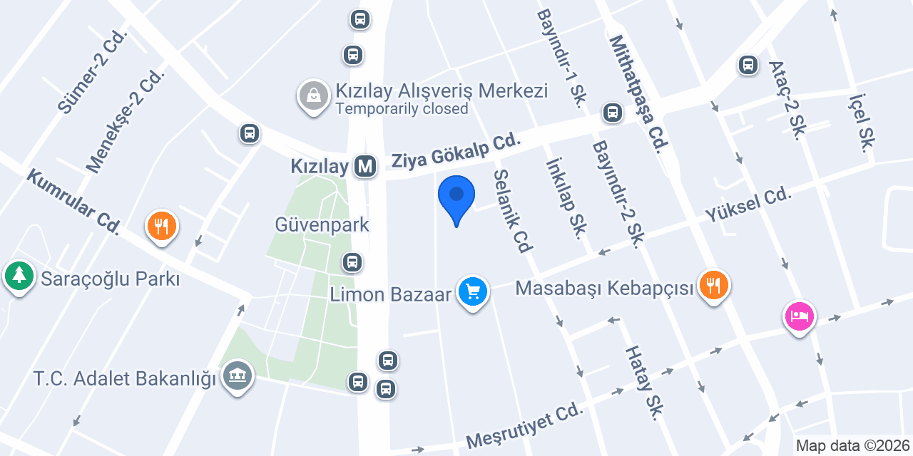 Naz Kitabevi konumu
