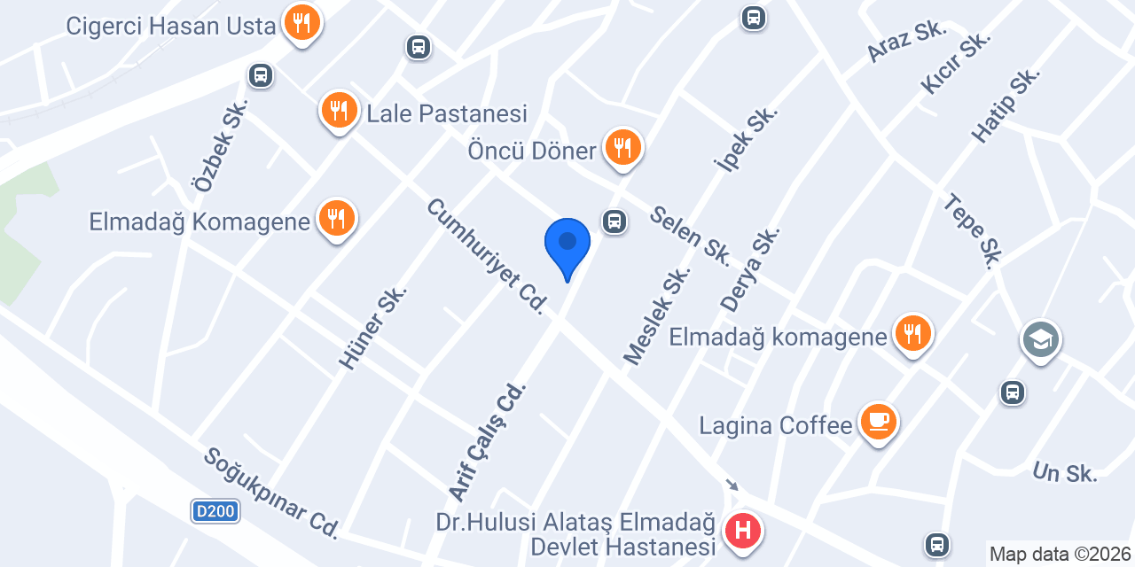 Meşhur konyalı etliekmek konumu