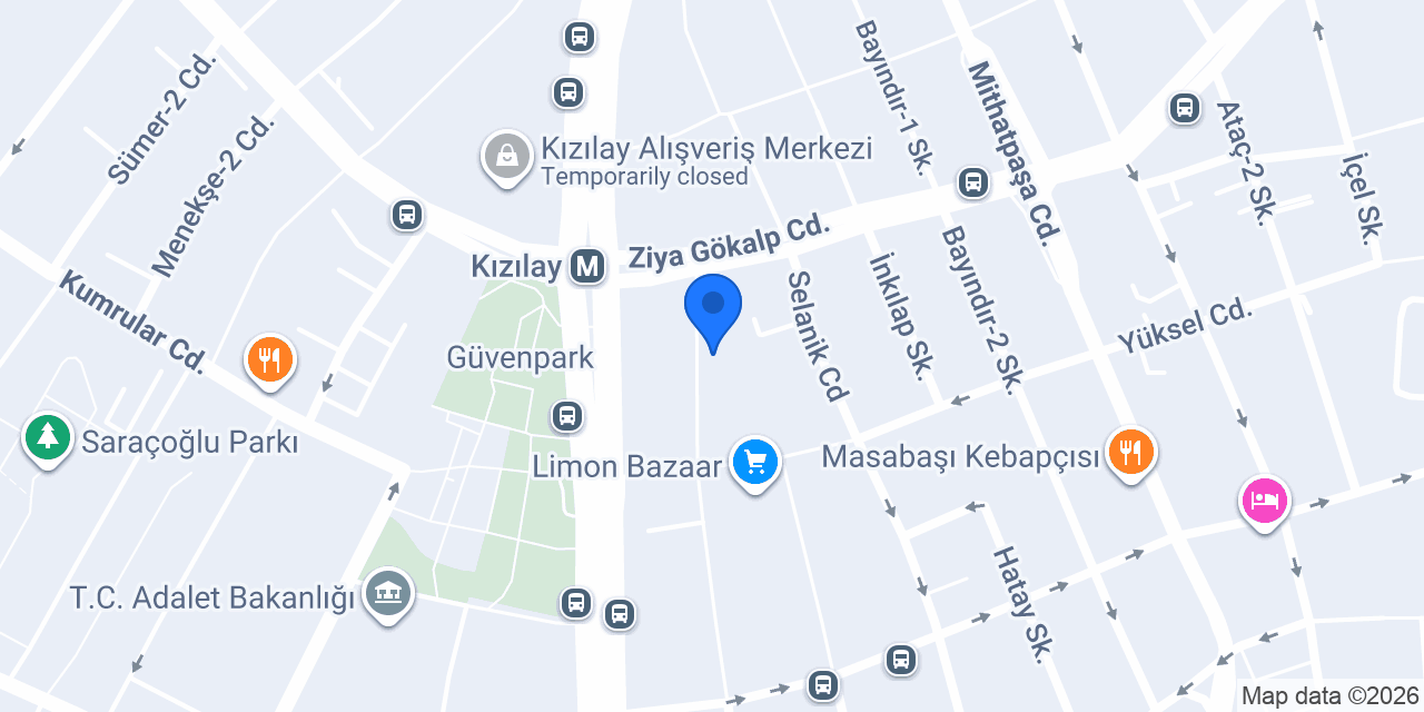Karanfil Cafe konumu