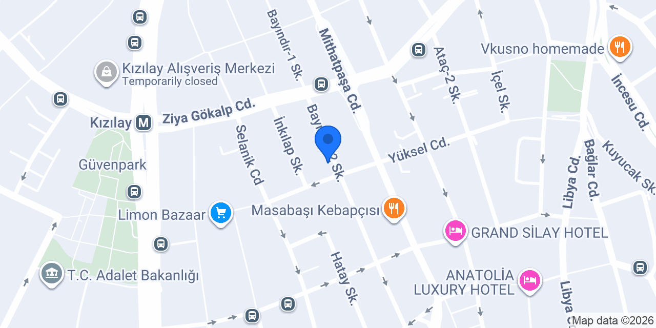 Diş Doktoru Hıdır Öztürk konumu