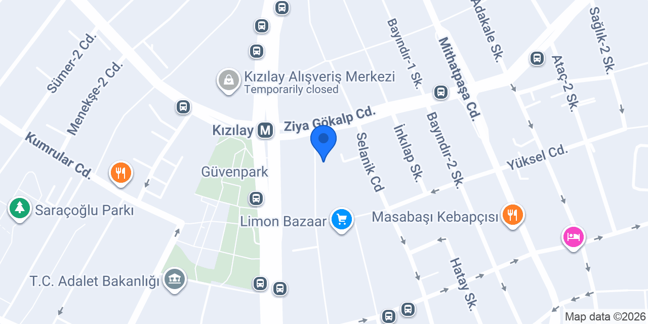 Bahar Kitabevi konumu