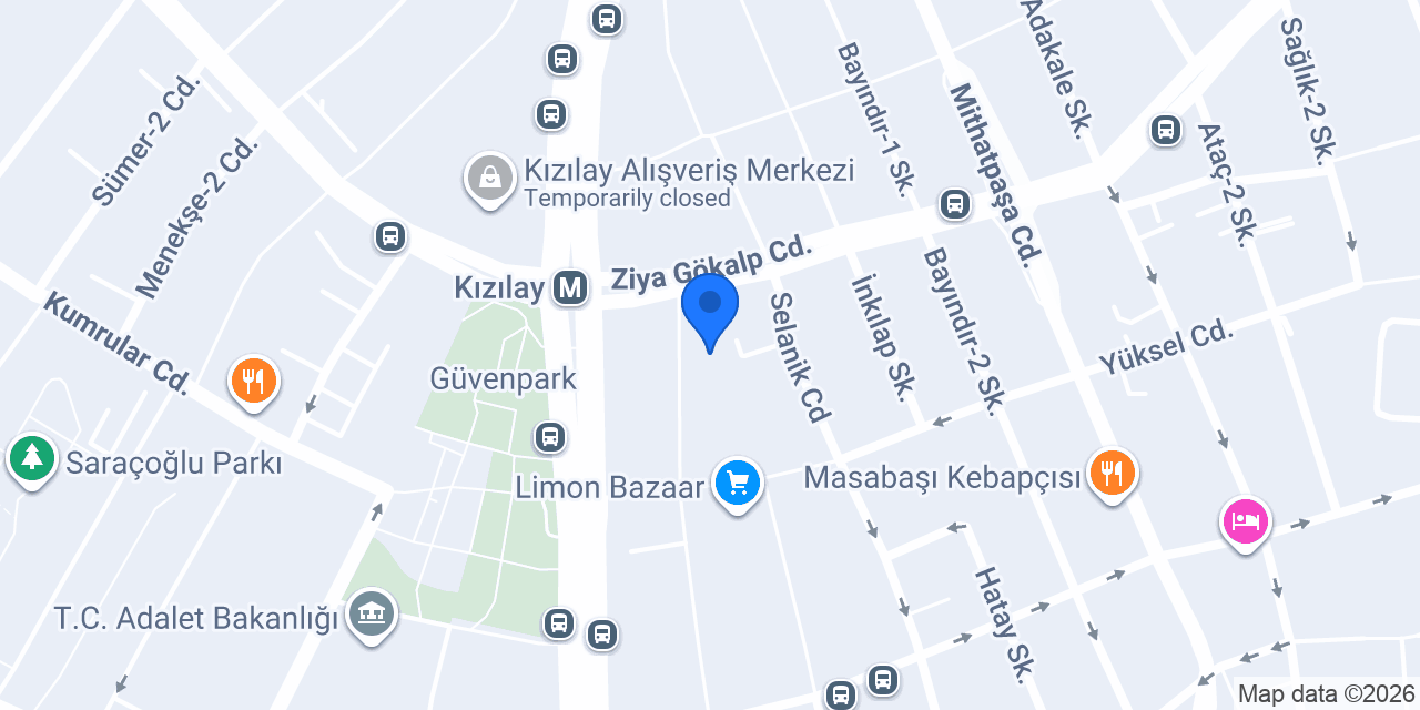 Doğu Kitabevi konumu