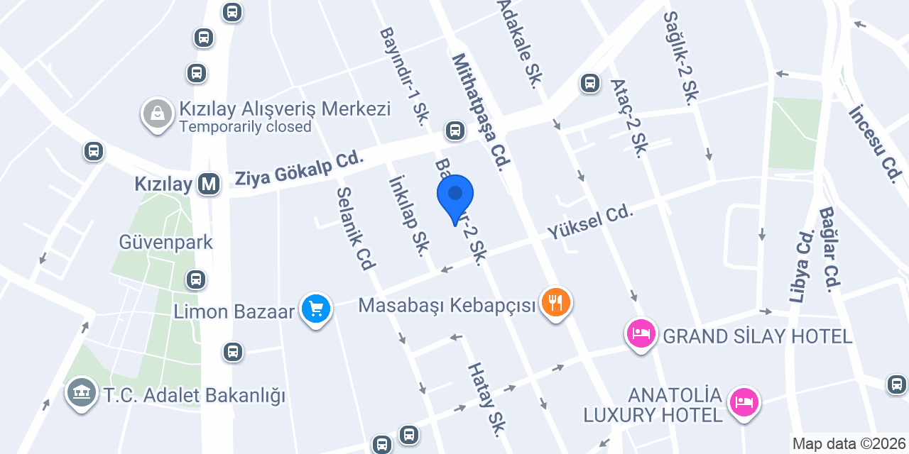Ankara Kemençe Kursu konumu
