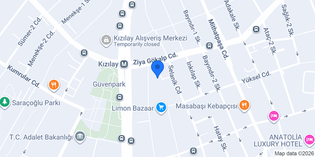 Ayak Altı konumu