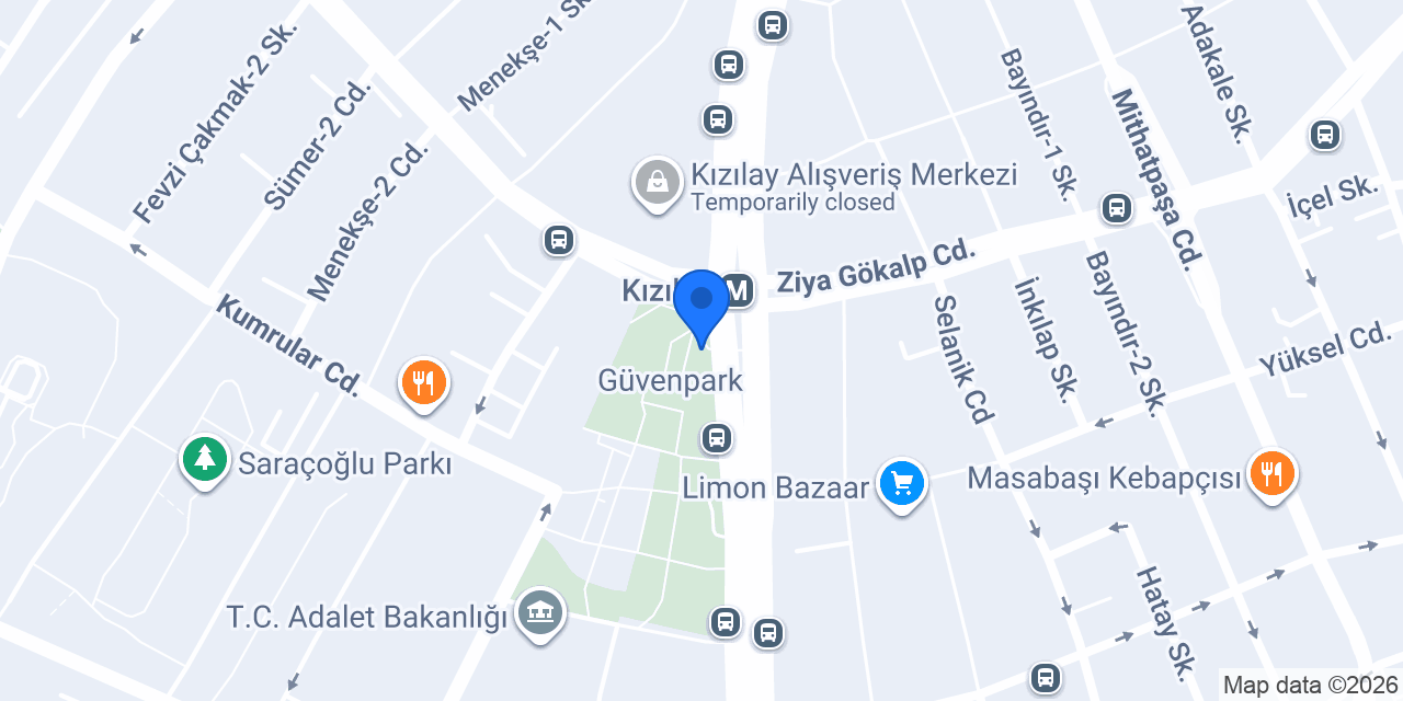 Ankara Yatılı Bakıcı konumu