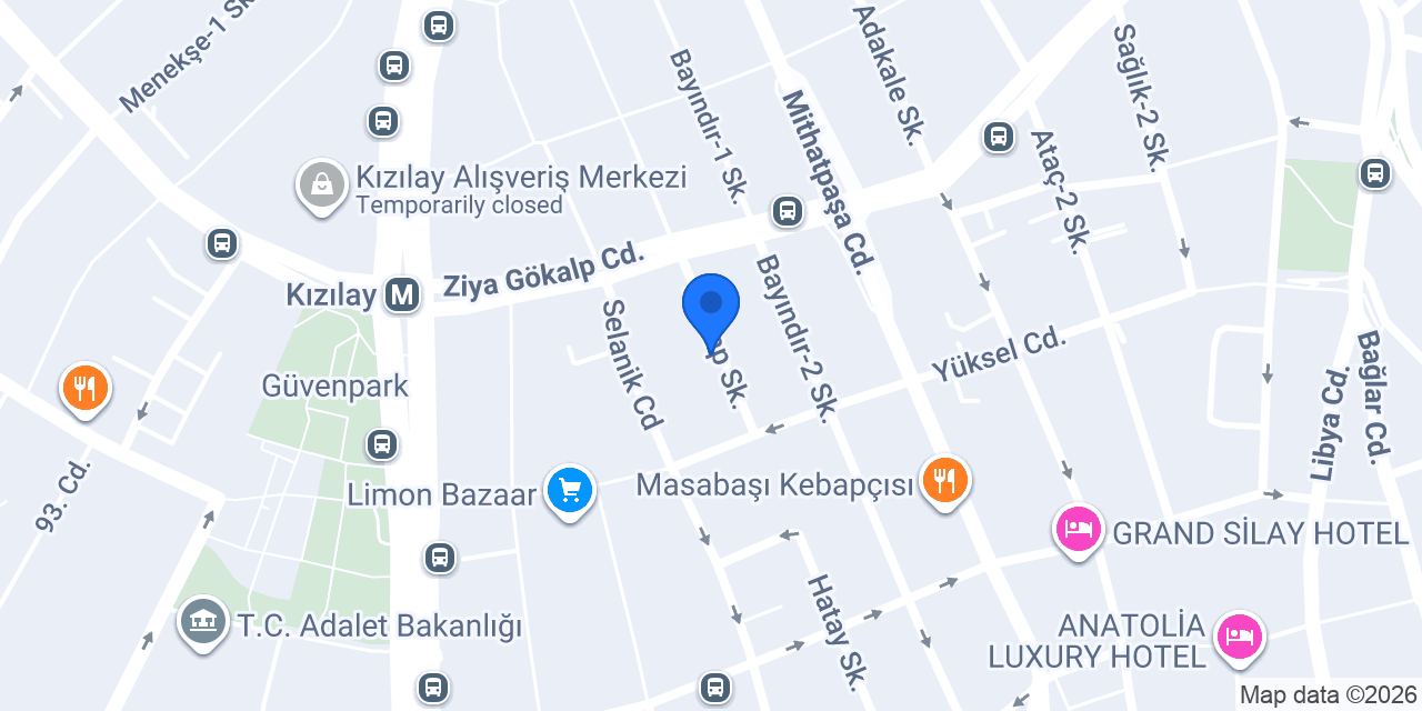Kızılay Müzik konumu