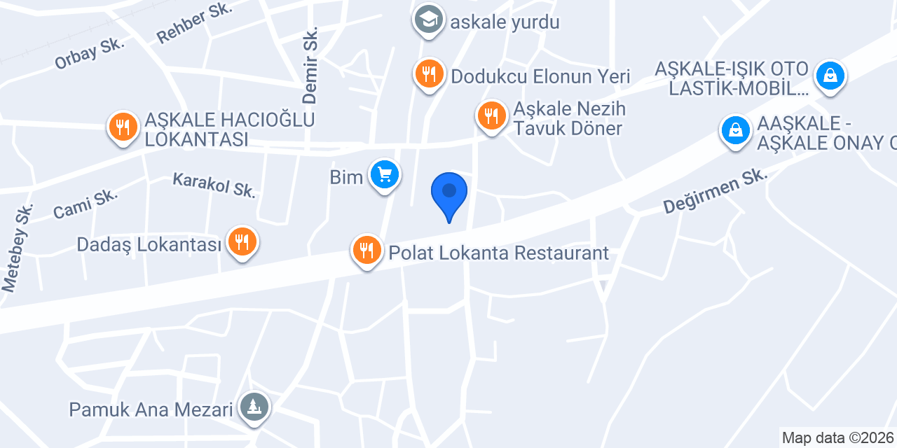 BİZİM SİNAN TİCARET konumu