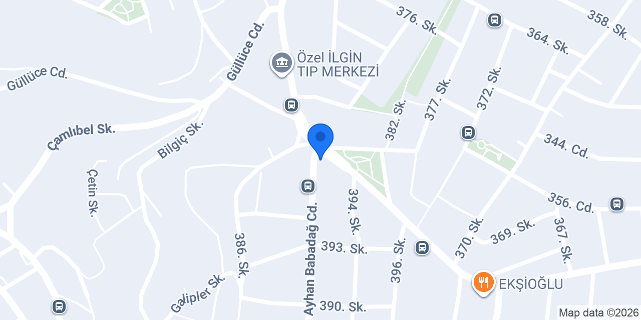Akdere Merkez Taksi konumu