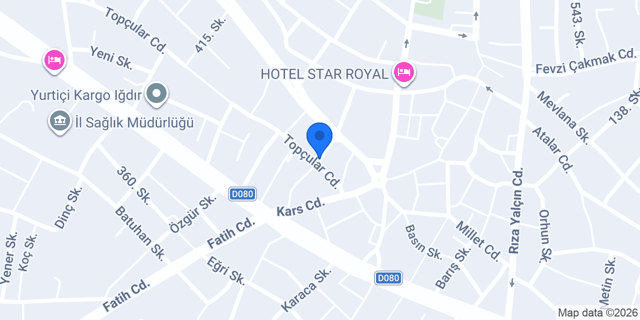 GECE DÖNERCİSİ IĞDIR konumu