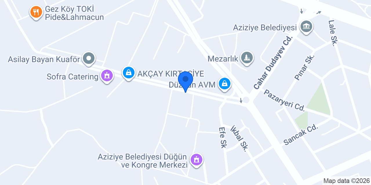 Dadaşkent Pide konumu