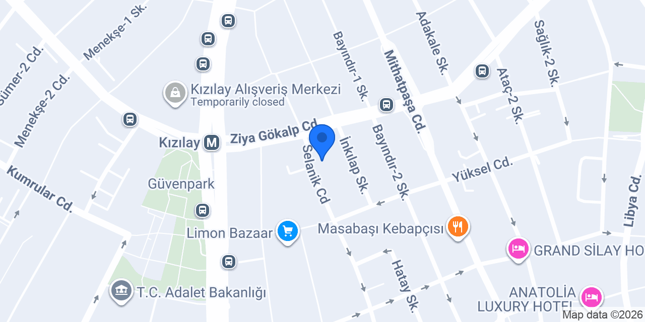 Kızılay Angel İnternet Cafe konumu