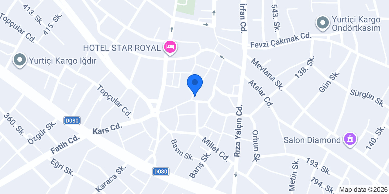 Akgün Ticaret konumu