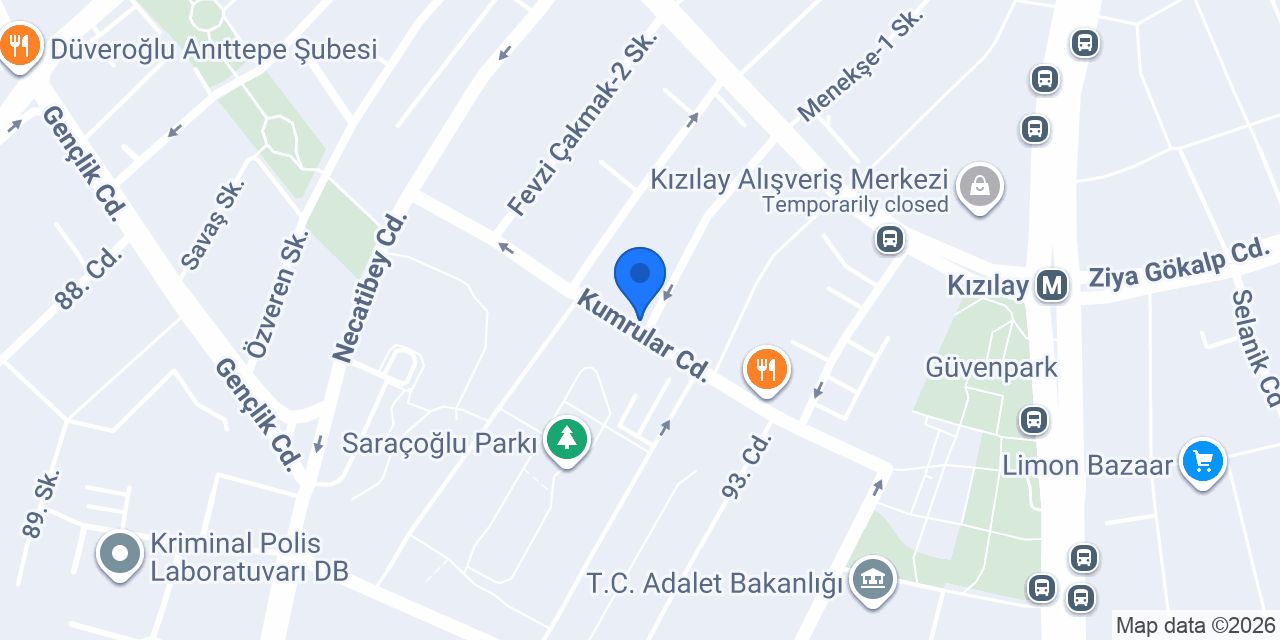 Aslan 3D Baskı ve AR-GE Merkezi konumu