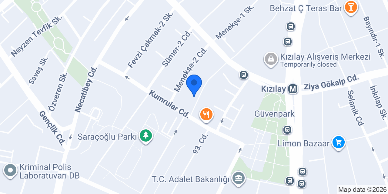 Meşhur Kavurmacı & Köfteci konumu