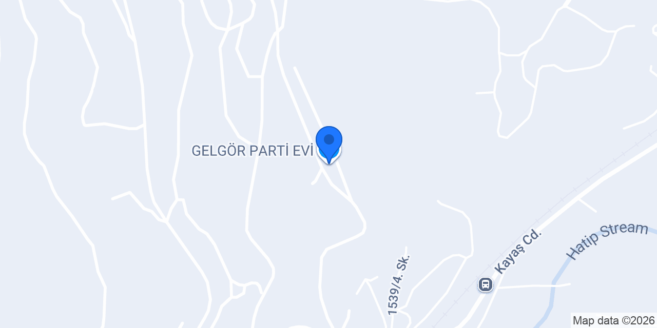 GELGÖR PARTİ EVİ konumu
